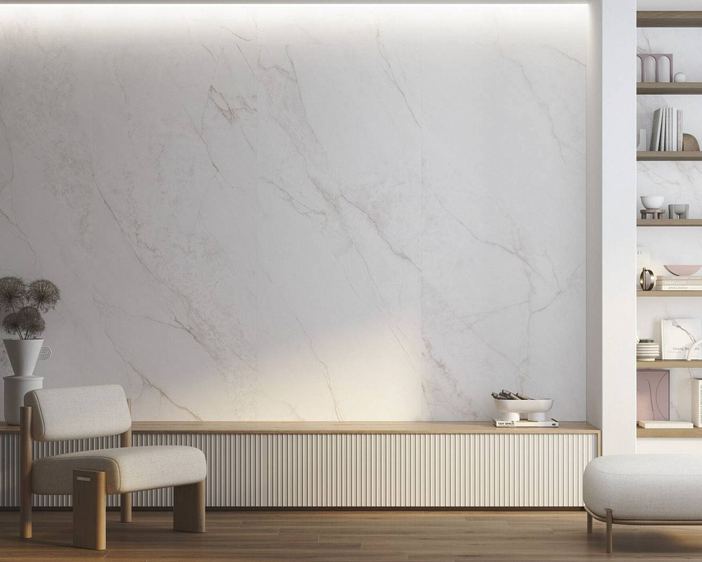 WHITE SHAPED 100x275